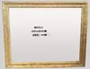 High-Glass K Gold Frame Decorative Console Mirror, Bisini Mirrored Art Furniture BF02-M250