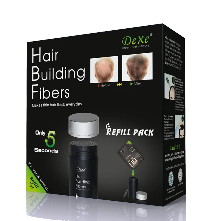 

Free Sample Fast Shipping Hair Fiber Hair Building Fiber China Keratin Hair Building Fiber