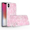 For iPhone X Shell Pattern Cell Phone Case, Anti Slip Shockproof Acrylic TPU Bumper Cover For iPhone XS Plus
