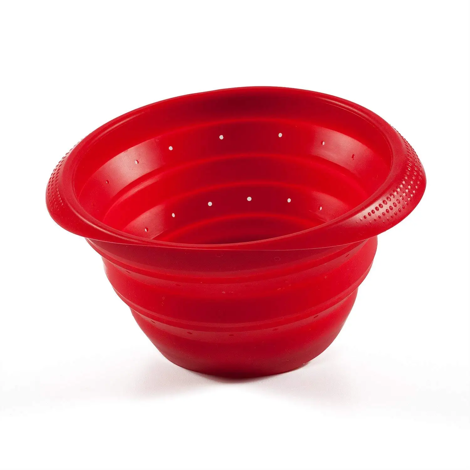 red colander strainer