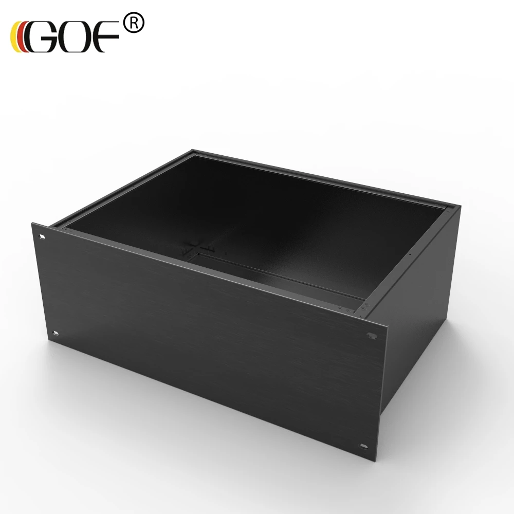 

enclosure rackmount computer 4u case rackmount chassis, Black