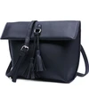 european stylish top seller fringe lichee pu messenger/crossbody bag hot popular sling bag easy-matching fashion shoulder bag