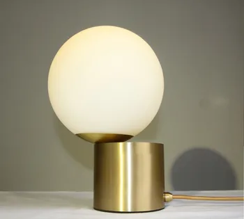 brass table light