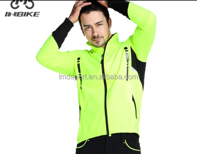 

Waterproof Windbreak Reflective Mens Winter Thermal Cycling Jacket Suits