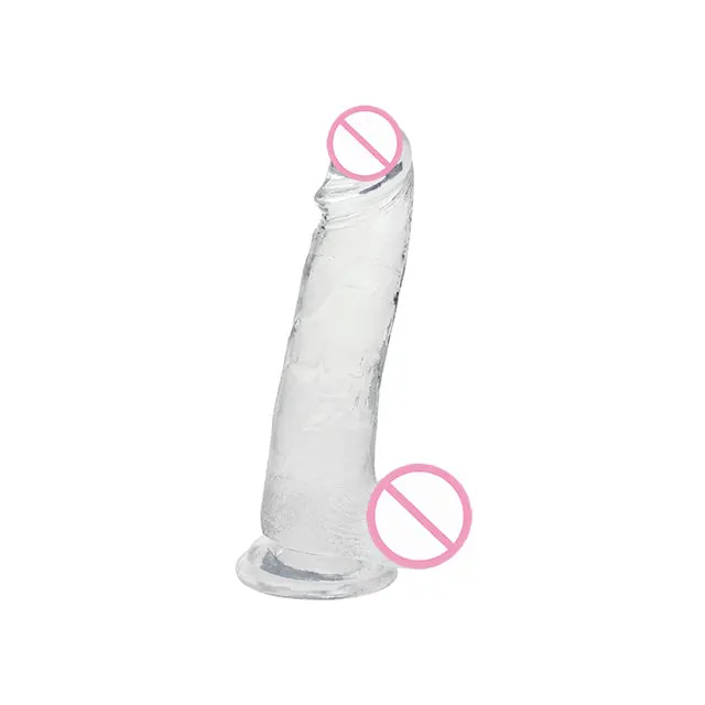 
Amazon Hot sex toy Selling Real Skin Feeling TPE Big Dildo for Women Penis 