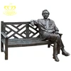 Most Popular New Product Garden Business Decoration Man Sat In Chair Statues