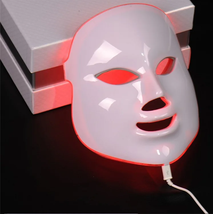 Professional Acne Treatment 7 Color Led Skin Rejuvenation Face Mask