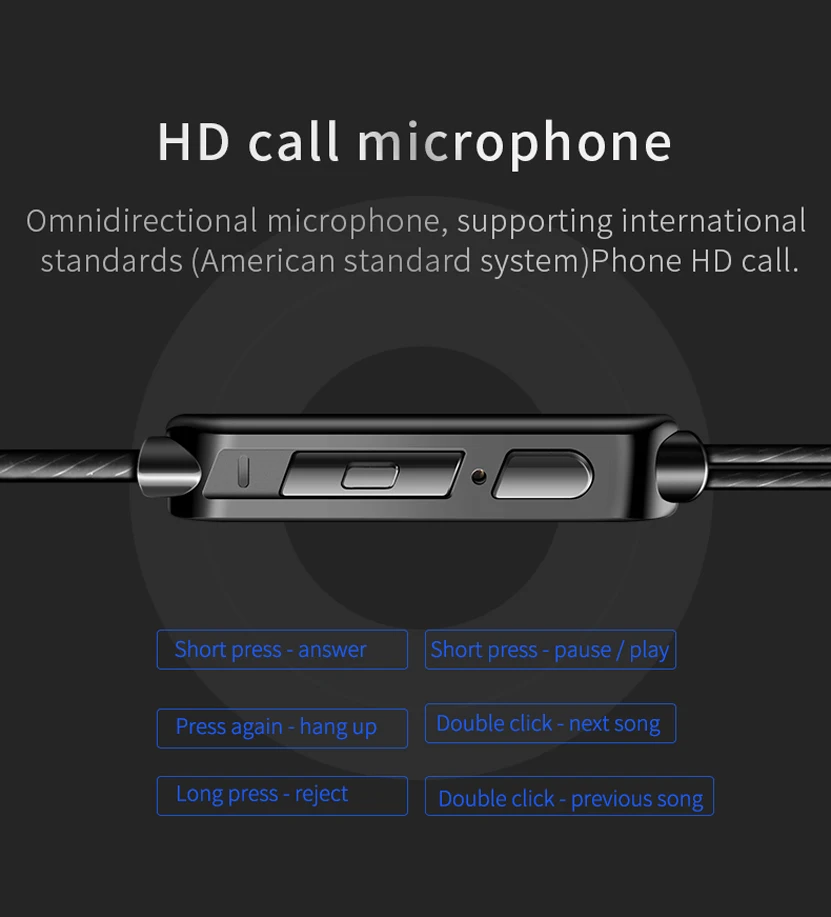 In Ear Earbuds with Microphone