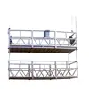Electric lifting platform double body platform for construction of exterior wall of high-rise building