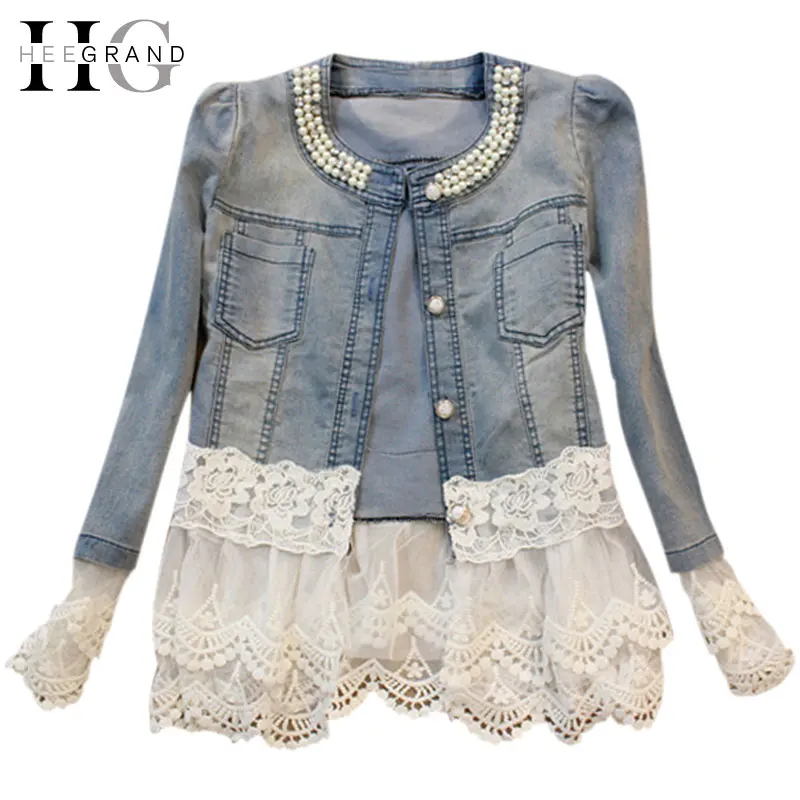 Compra chaquetas de jean para mujer online al por mayor de