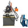 Multifunction slotted metal angle flat bar iron corner edge bead roll forming machine for wall angle iron