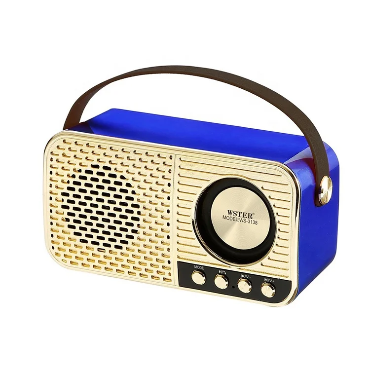 Portable Mini With TF Card USB FM Playback Line In Wireless Speaker - ANKUX.COM