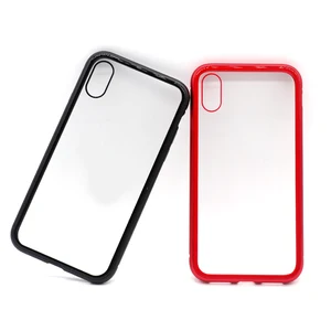 2019 Ultra Thin Sublimation Phone Case Covers Tempered Glass Magnetic Phone Case Mobile Phone Shell