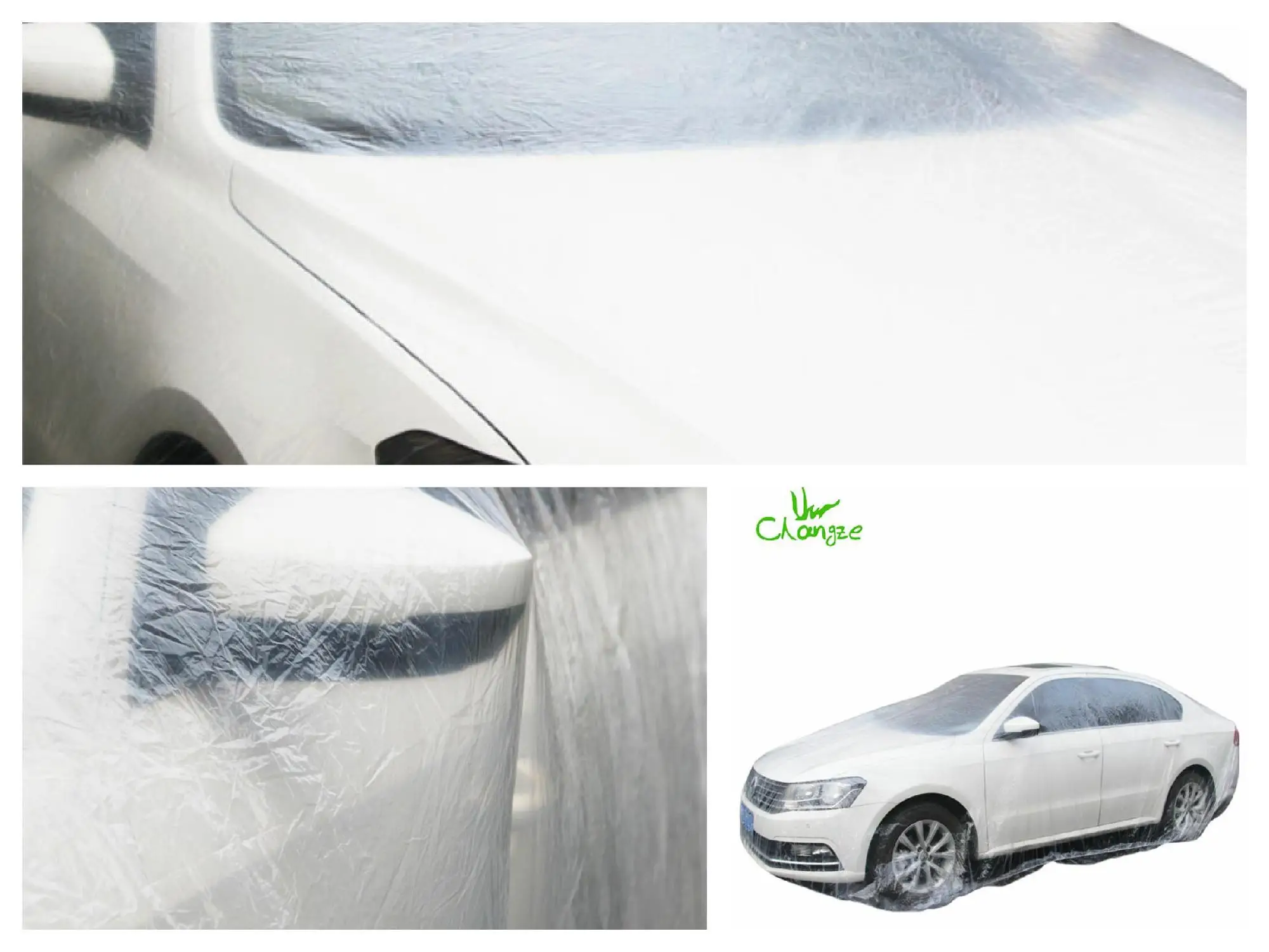 Plastic Disposable Automatic Car Cover Buy Ldpe/hdpe Clear Plastic