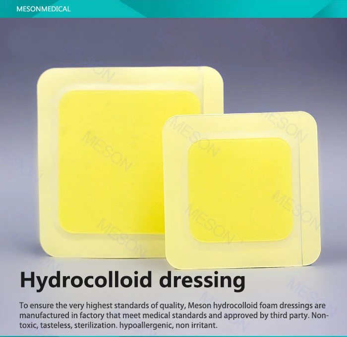Thin Type Hydrocolloid Wound Dressing For Light Exudate Wound Pressure