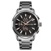 New Products SKMEI 9175 30M Waterproof Wristwatch Quartz Business Men Stainless Steel Watches