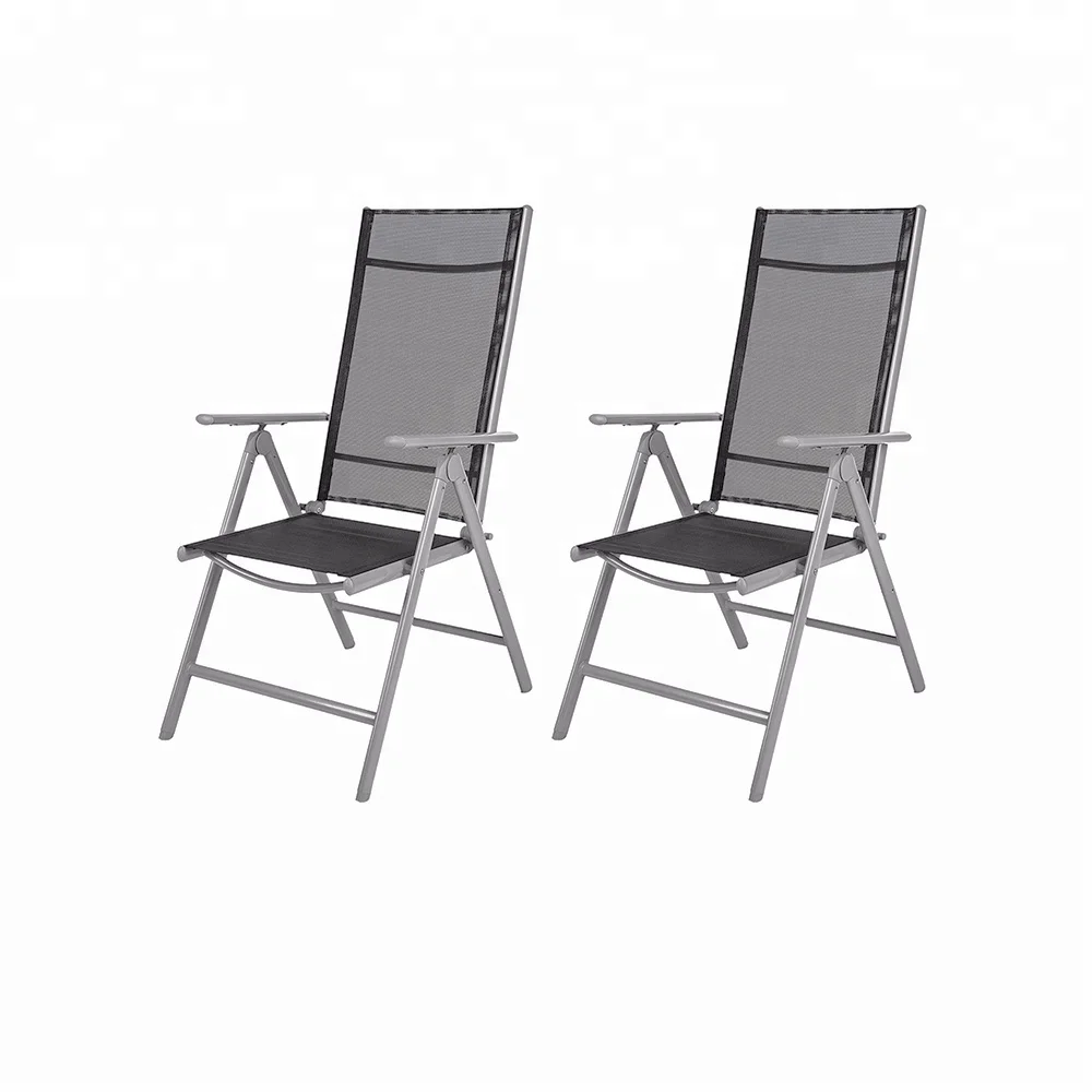 folding aluminium garden chairs