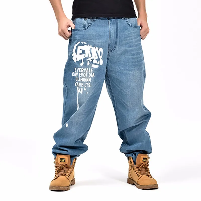 Crazy Age Jeans Men Design Jeans New Model Oversize Denim Hip Hop Jeans ...