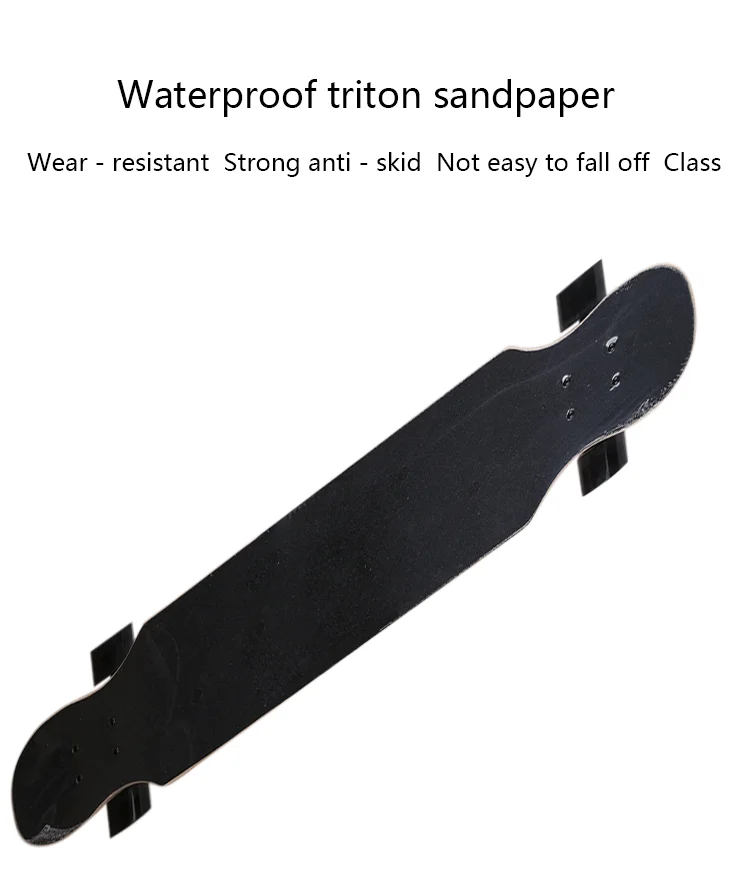 Wholesale 46inch Maple Dancing Longboard Skateboards With Big Wheels