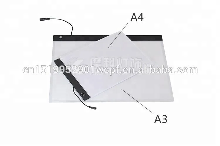 
Light box LED drawing board LED tattoo tracing flat pad acrylic LED magic light writing board 