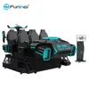 Zhuoyuan FuninVR 6 Seats 9D VR Entertainment Model Simulator Game Simulator Park for Fun