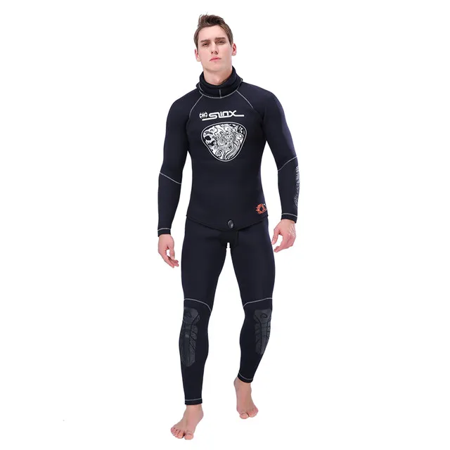 

5mm Neoprene Wetsuit with Stretch Panels for Snorkeling, Scuba Diving, Surfing, N/a