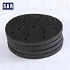 Hook and look soft interface pad 150mm thick Abrasives/Foam interface 15 holes/Multi-hole universal da pad