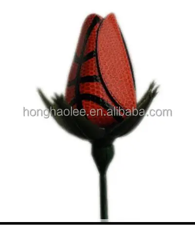 

hot sell 2019 outdoor sports basketball stitch rose flower leather rose flower