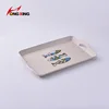 Marble dining table set rectangle storage containers raw material wheat straw tray