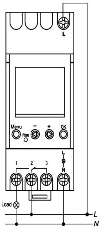 ALION AHC811 220V-240V 16A DIN Rail LCD Digital Timer, Timer Switch Price
