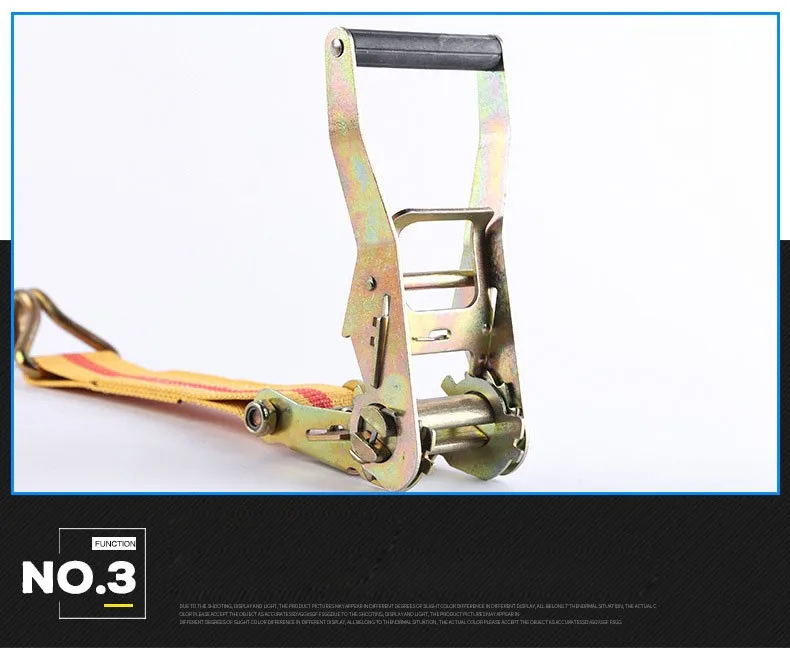 2 Inch Ratchet Tightener Cargo Bundle Tight Rope Tightening Buckle Tie