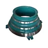 Manganese Casting Steel Mn18Cr2 Cone Crusher Spare Parts bowl liner and mantle