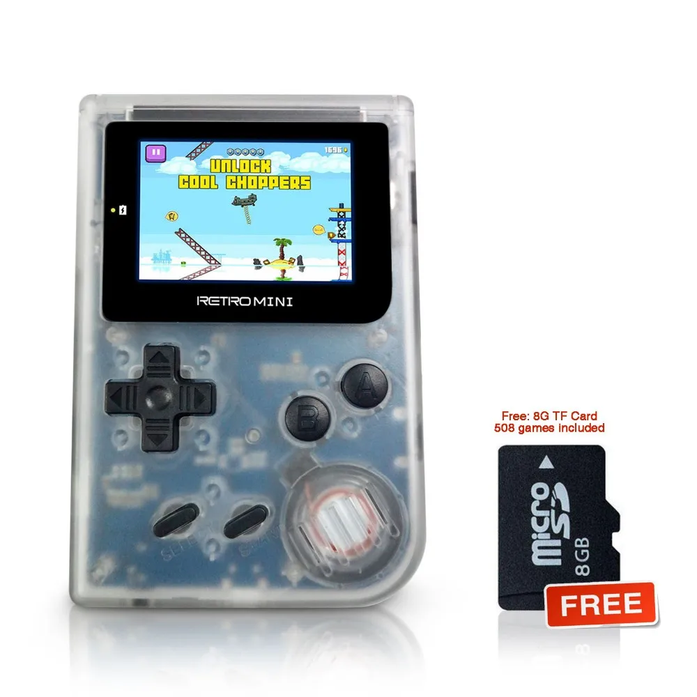 3.0 Inch 169 In One Original Screen Handheld Pocket Game Console Mini