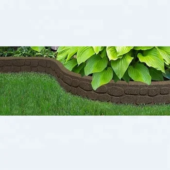 Elegance Design Rubber Landscape Edging For Garden Decoration