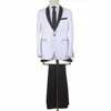 single-breasted 2 pieces dress suit wedding church suit men