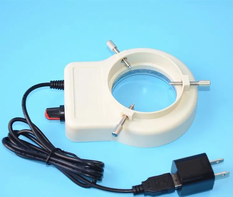 Adjustable Dimmer Usb Plug Microscope Led Ring Light Illuminator Buy