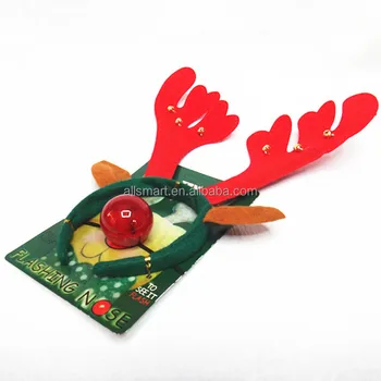 lighted reindeer headband