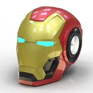 Iron Man Profile Mini Wireless Car Speaker USB Charging