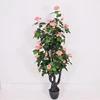 2019 wholesale home decorative potted flower trees rose tree