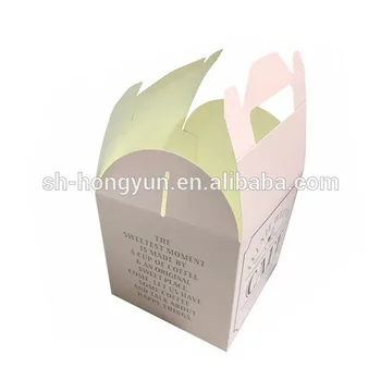 Paper Printed Design Custom Printed Cake Bakery Boxes Wholesale