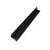OEM ODM Custom High Precision Black Brushing Anodizing Aluminum Profile Corner CNC Machining Milling Audio Mounts