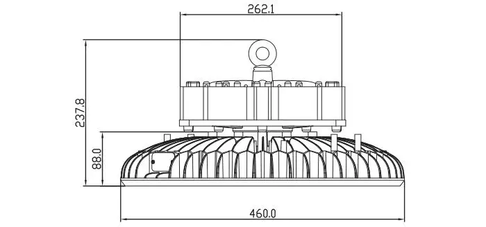 SAA CE ROHS PSE 60W 100W 120W 150W 200W 240W 300W 400W UFO LED High Bay Light Price UFO High Bay LED Light Industrial