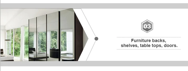 Supply color mirror The aluminum mirror silver mirror glass The colored lenses coated