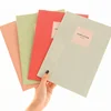 Office School Supplies Promotional Gifts Soft Surface Copying Notebook Solid Color Notebook