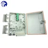 Manufacturing FTTH fiber optic terminal box 16 port assembly with middle span cable