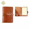 Top grain genuine leather custom notebook journal fountain pen users classic refillable paper travelers cover leather diary
