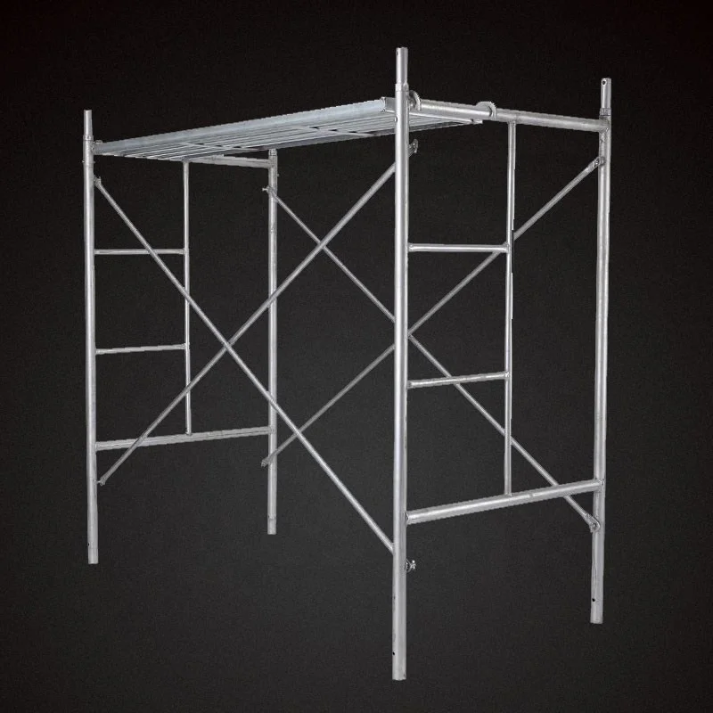 
Mobile double coupler load capacity frame steel scaffolding 