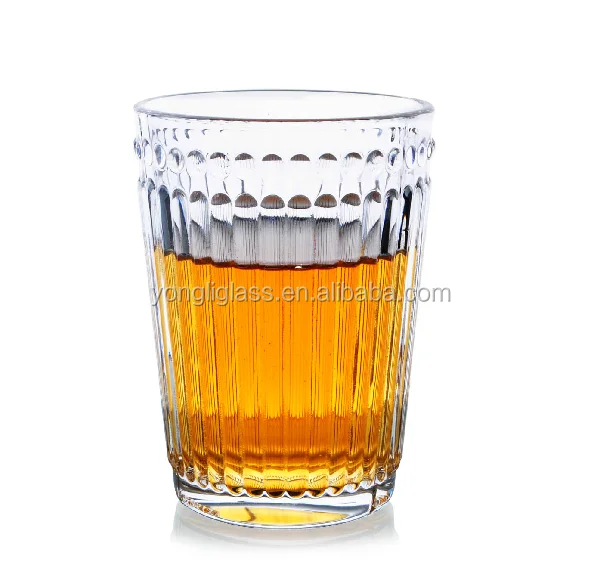 2018 hot selling drinking glass cup factory , juice water milk glass cup , engraved coffee glass