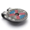 Factory hot selling custom magnetic golf hat clip