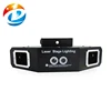 4 Lens RGB full colorful Beam Pattern 4 head Laser Light Scanner Club Stage Laser projector